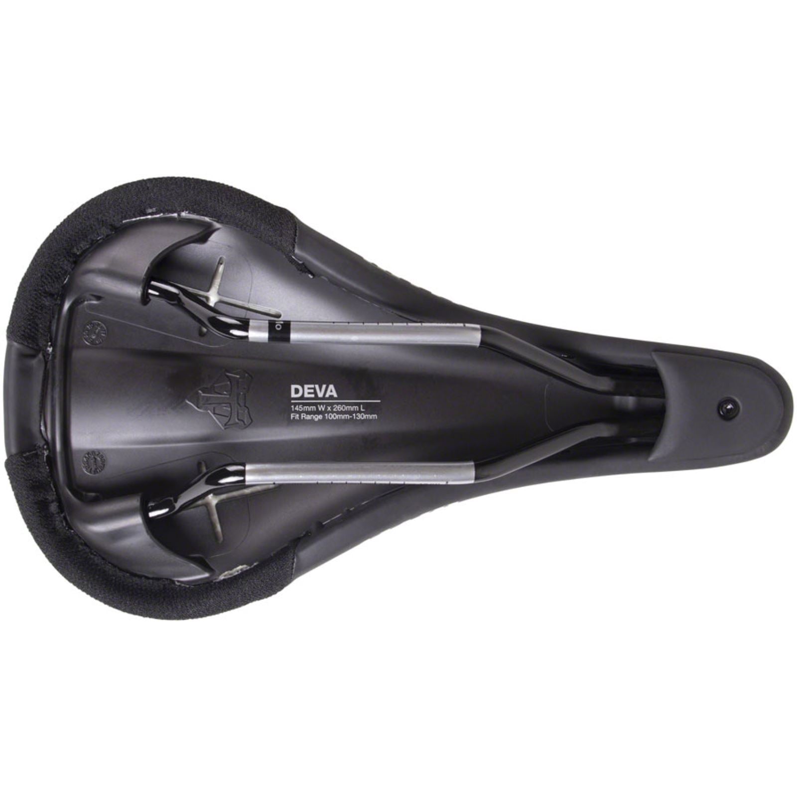 WTB Deva Medium Cromoly Bike Saddle 260 x 145mm - Unisex - Black [MPN: W065-0618]_1258471