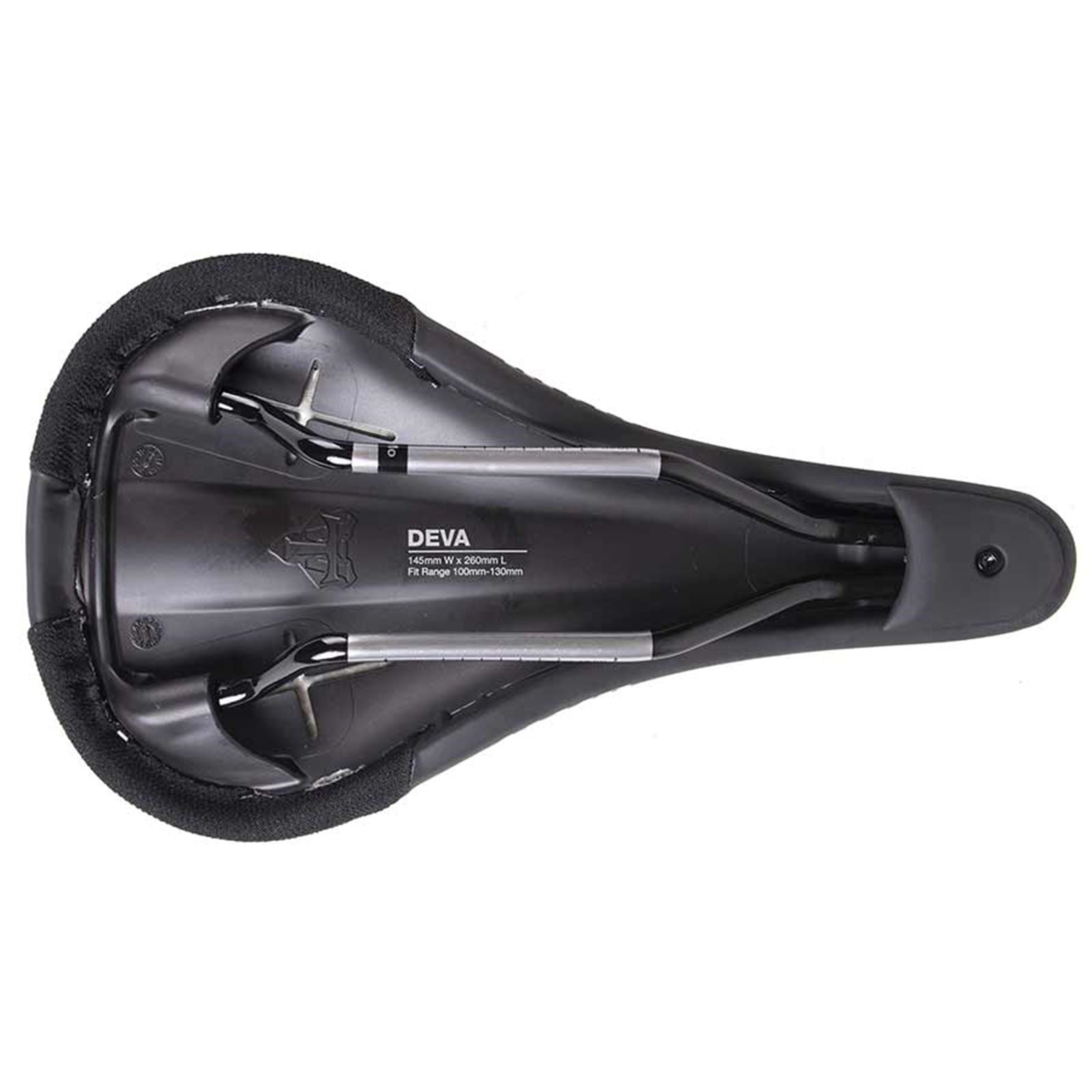 WTB Deva Medium Cromoly Bike Saddle 260 x 145mm - Unisex - Black [MPN: W065-0618]_1121636