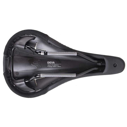 WTB Deva Medium Cromoly Bike Saddle 260 x 145mm - Unisex - Black [MPN: W065-0618]_1121636