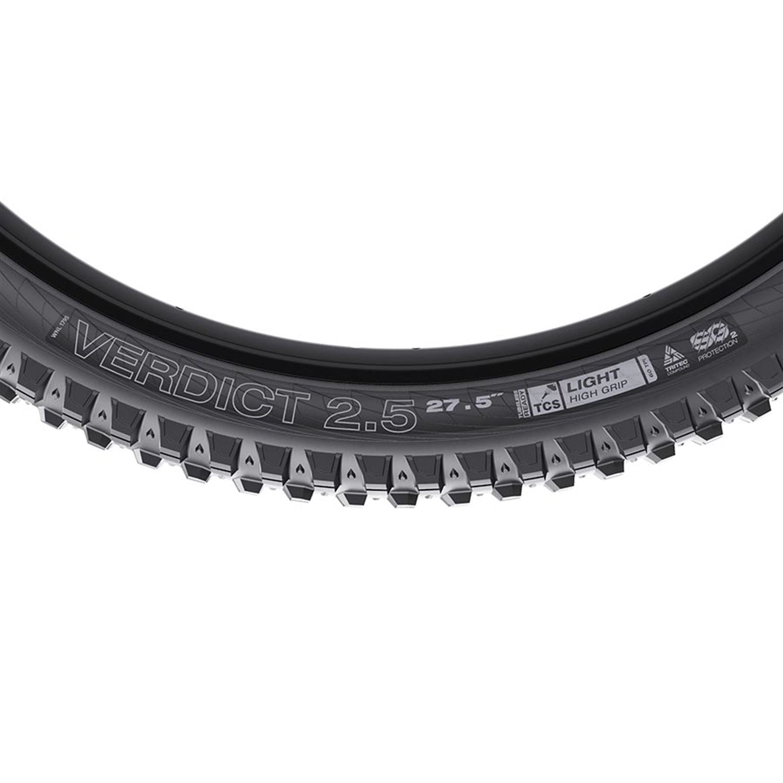 WTB Verdict 2.5 Bike Tire 27.5''x2.50 60TPI - Black [MPN: W010-0901]_1121757