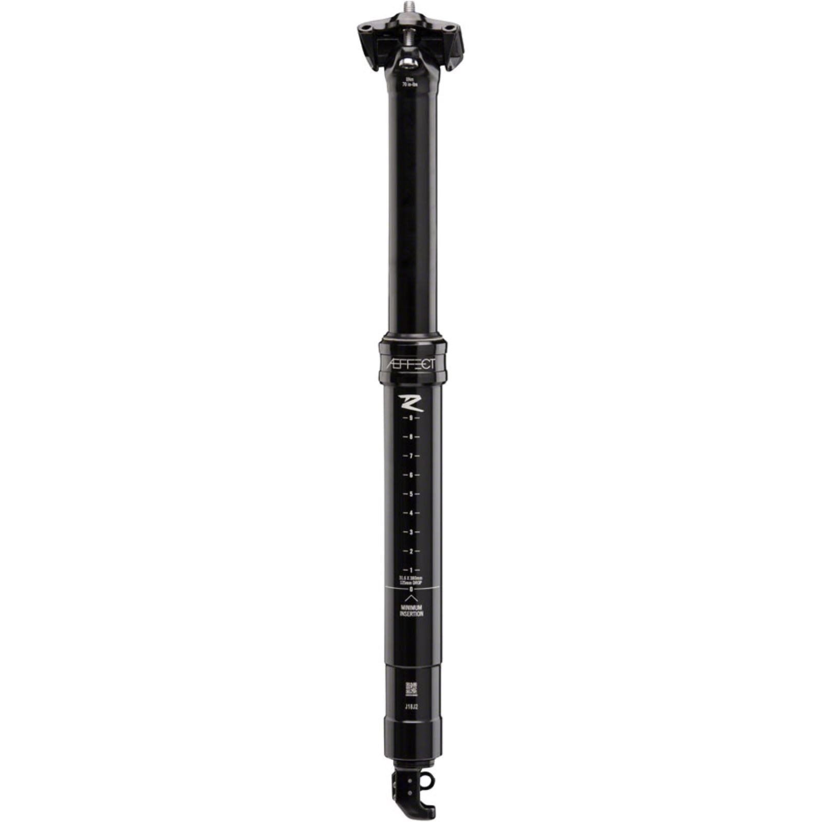 Race Face Aeffect R Dropper Seatpost 31.6mm 380mm Travel:125mm [MPN: SP20AERDP31.6X125BLK]_1255015