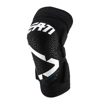 Leatt 3DF 5.0 Jr Knee Guard Youth - White/Black - Medium [MPN: 5019410170]_1122132