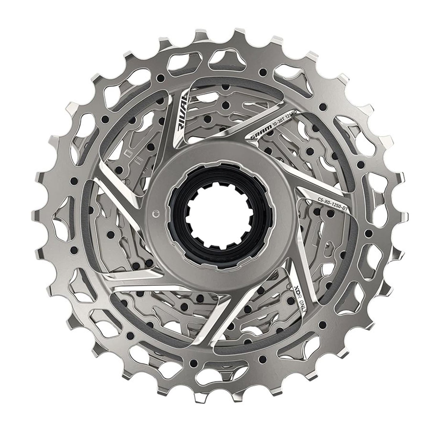 SRAM XG-1250 Cassette Silver Speed:12 - 10-30T [MPN: 00.2418.116.000]_1122210