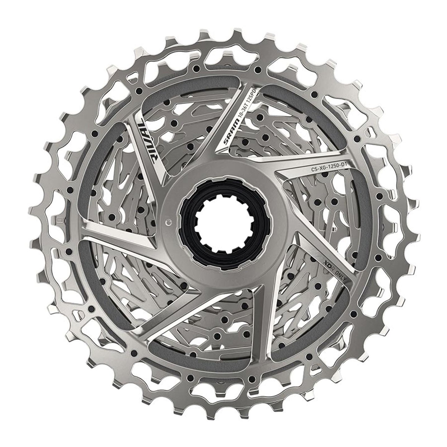 SRAM XG-1250 Cassette - Silver - Speed: 12 - 10-36T [MPN: 00.2418.116.001]_1122212