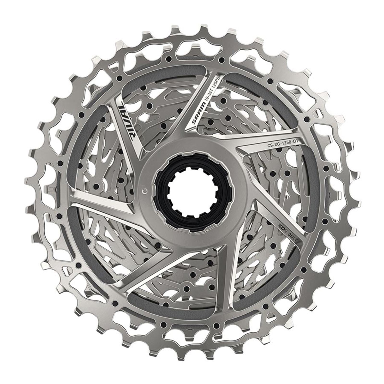 SRAM XG-1250 Cassette - Silver - Speed: 12 - 10-36T [MPN: 00.2418.116.001]_1122212