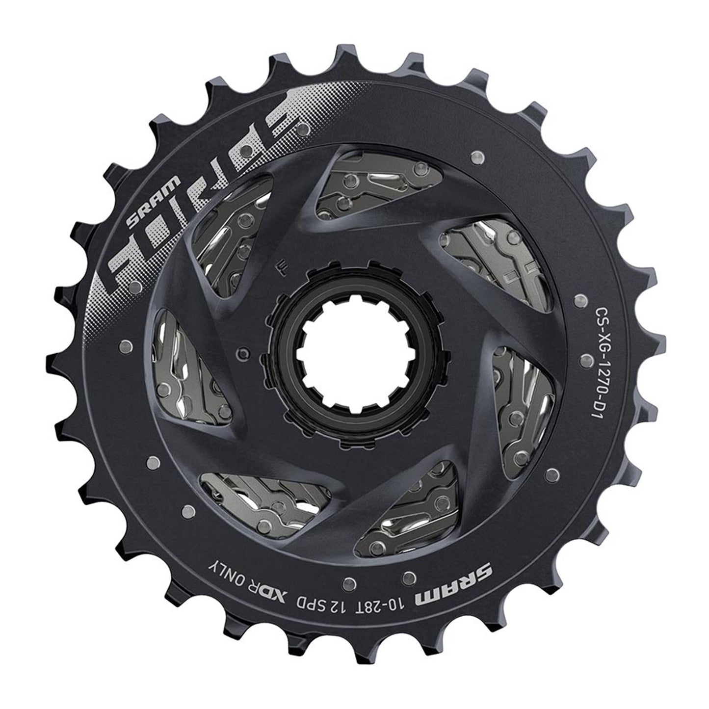 SRAM XG-1270 Cassette - Silver Speed:12 - 10-28T [MPN: 00.2418.117.000]_1122217