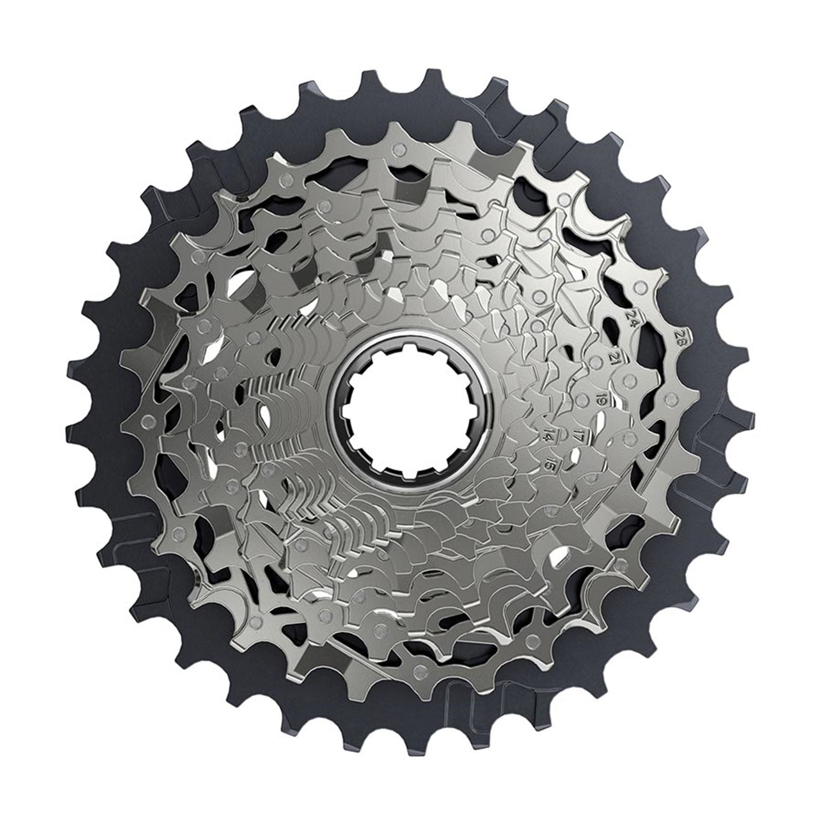 SRAM XG-1270 Cassette - Silver Speed:12 - 10-33T [MPN: 00.2418.117.001]_1122218