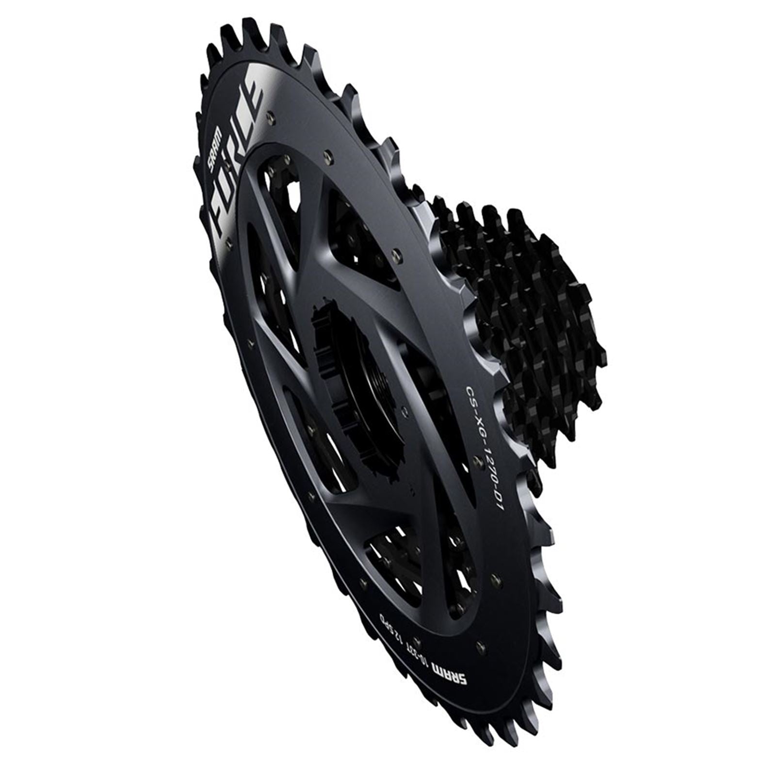 SRAM XG-1270 Cassette - Silver Speed:12 - 10-33T [MPN: 00.2418.117.001]_1122219