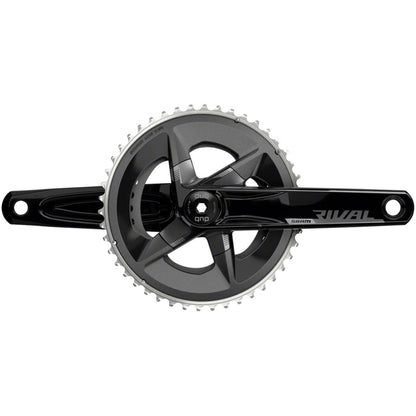 SRAM Rival D1 2x Crankset BCD: 107 48/35 DUB 175mm - Black Road Disc [MPN: 00.6118.614.003]_1296534