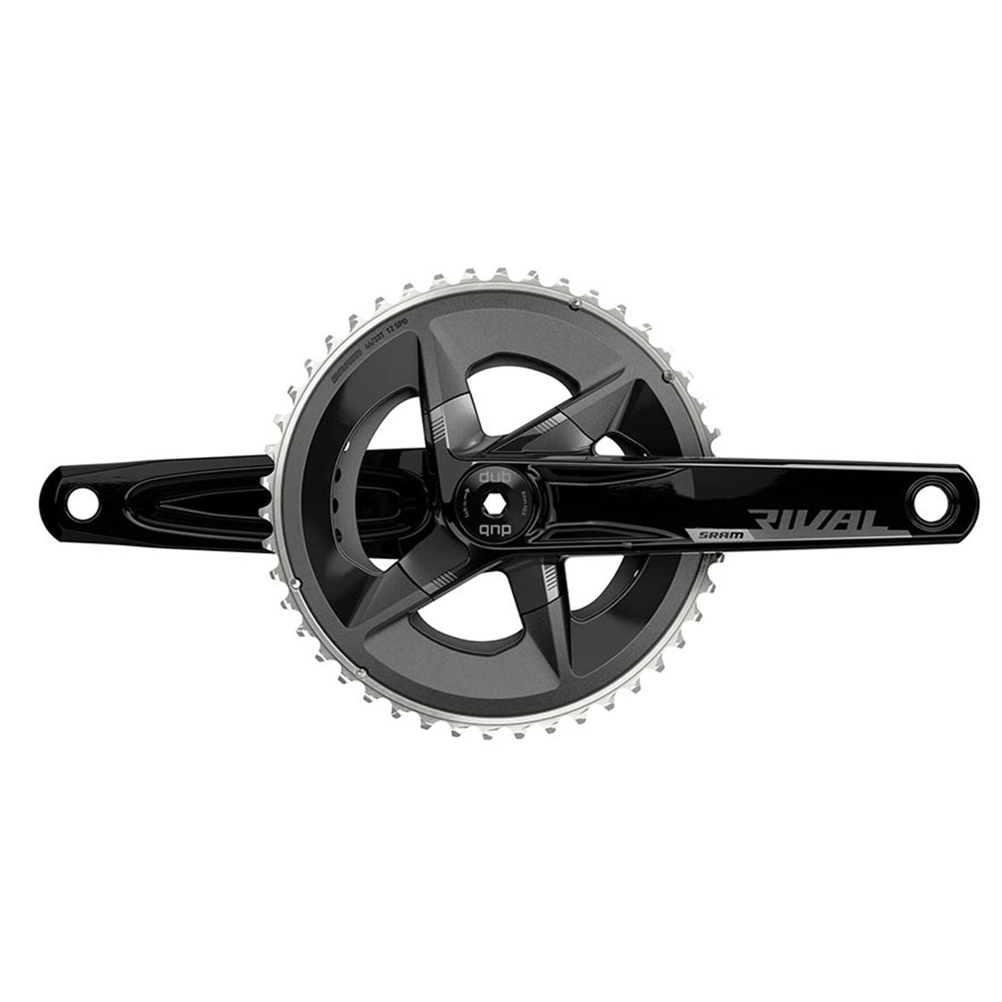 SRAM Rival D1 2x Crankset Speed: 12 - 172.5mm - Black [MPN: 00.6118.614.006]_1122269
