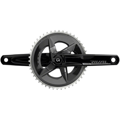 SRAM Rival D1 Quarq 2x Power Meter Crankset 175mm - Black [MPN: 00.3018.294.003]_1296581