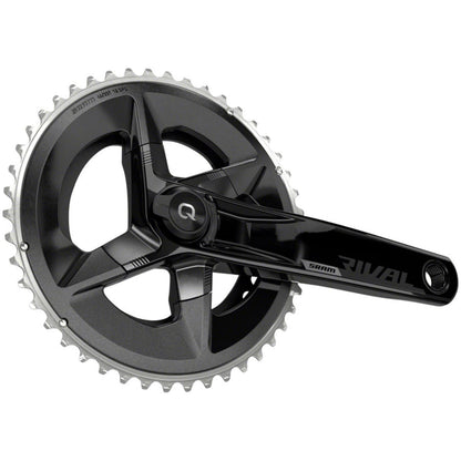 SRAM Rival D1 Quarq 2x Power Meter Crankset 175mm - Black [MPN: 00.3018.294.003]_1296582