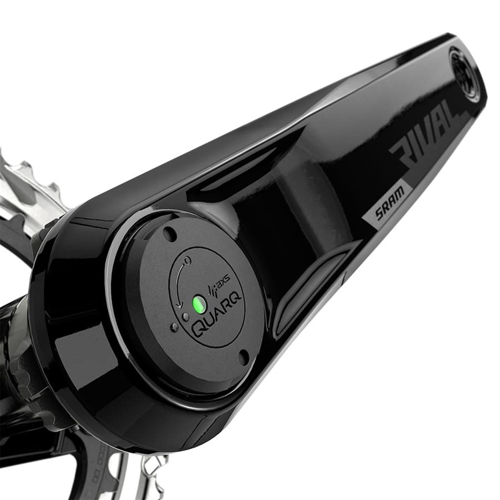 SRAM Rival D1 Quarq 2x Power Meter Crankset 175mm - Black [MPN: 00.3018.294.003]_1122317