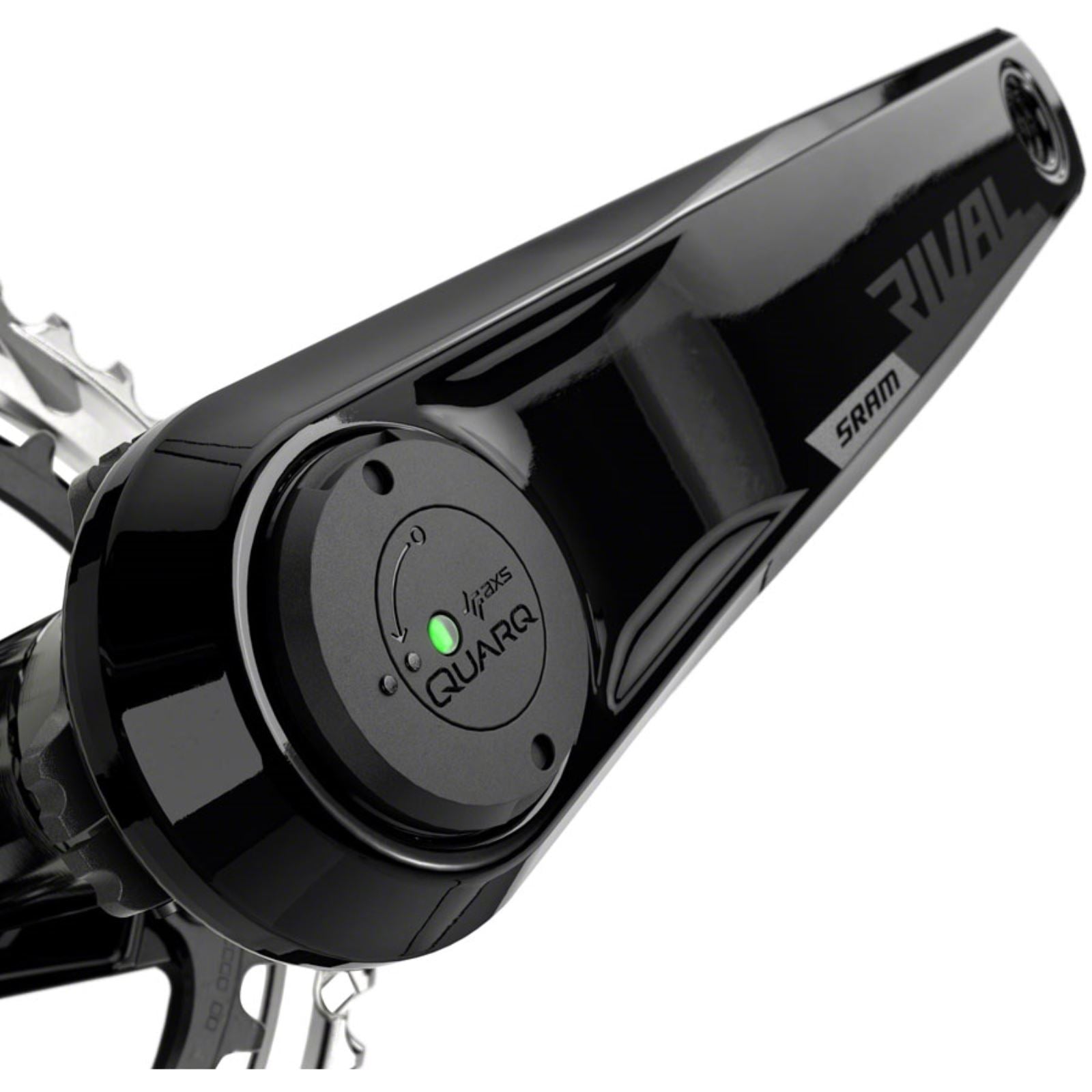 SRAM Rival D1 Quarq 2x Power Meter Crankset 175mm - Black [MPN: 00.3018.294.003]_1296583
