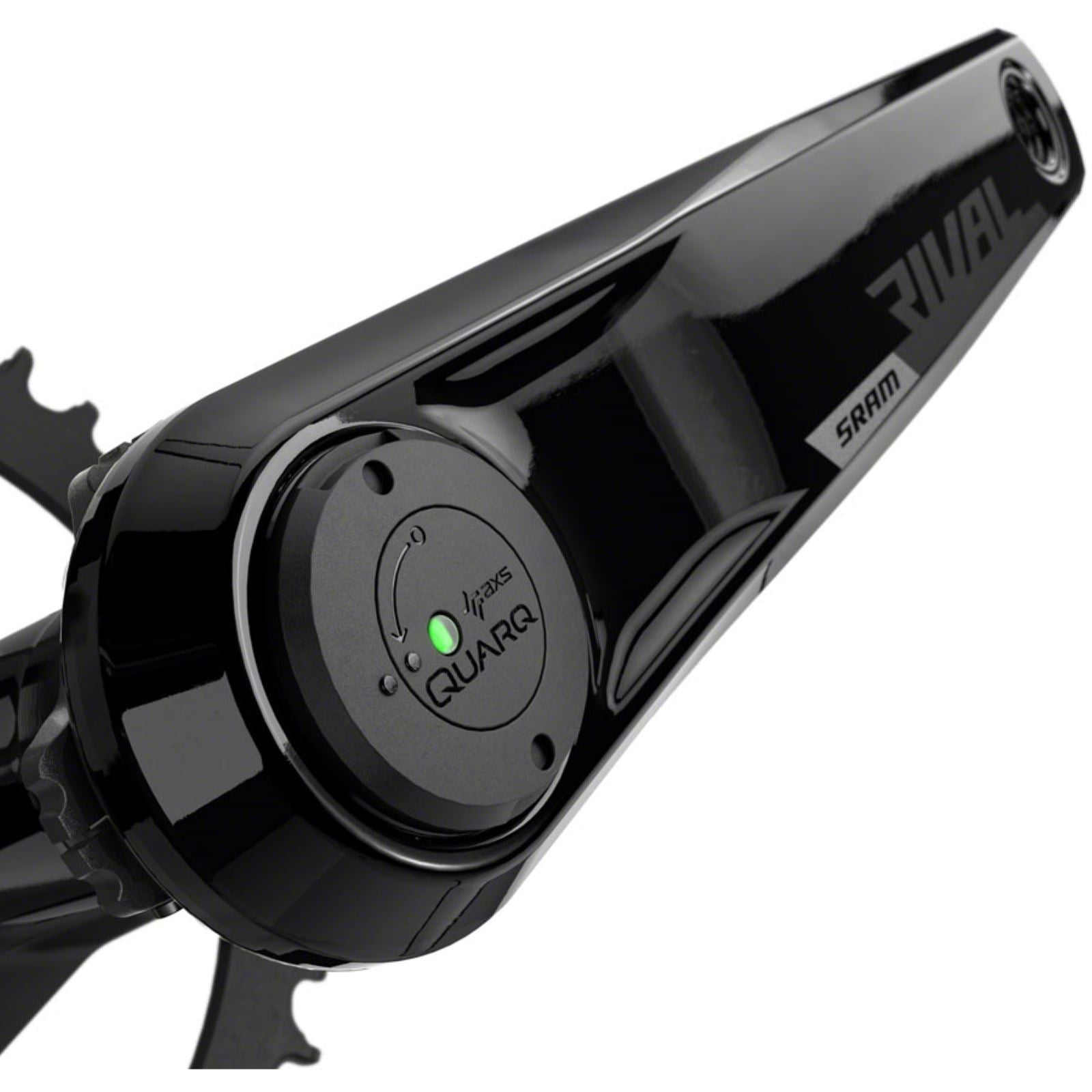 SRAM Rival D1 Quarq Wide 1x Power Meter Crankset 172.5mm - Black [MPN: 00.3018.296.006]_1296395