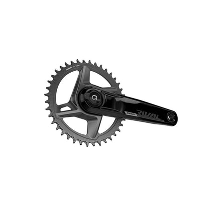 SRAM Rival D1 Quarq Wide 1x Power Meter Crankset 175mm - Black [MPN: 00.3018.296.007]_1122361