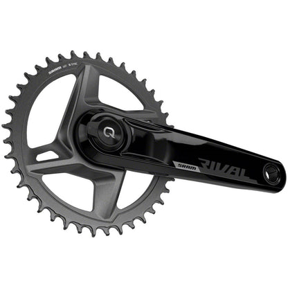 SRAM Rival D1 Quarq Wide 1x Power Meter Crankset 175mm - Black [MPN: 00.3018.296.007]_1296490