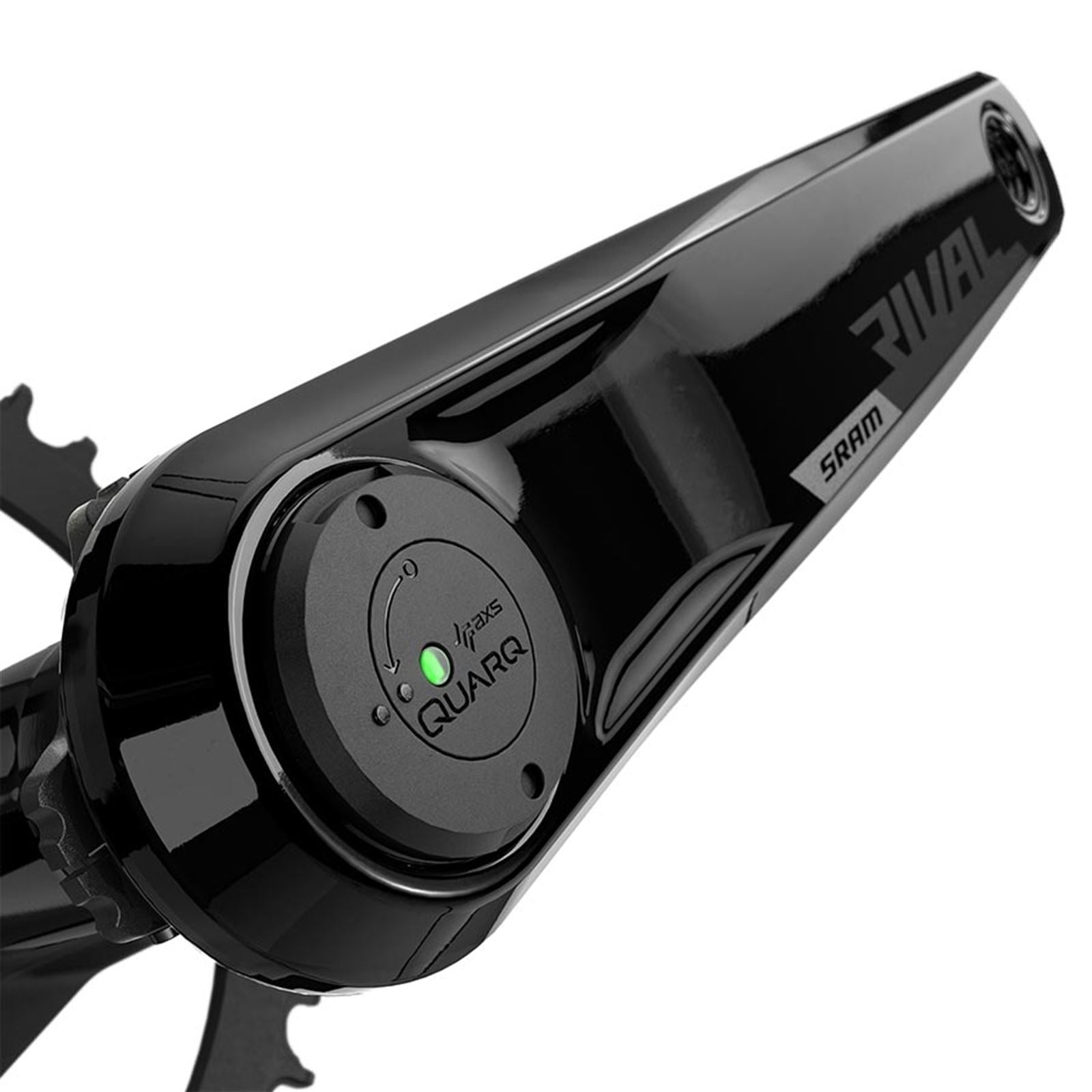 SRAM Rival D1 Quarq Wide 1x Power Meter Crankset 175mm - Black [MPN: 00.3018.296.007]_1122362