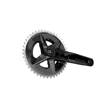 SRAM Rival D1 Quarq Wide 2x Power Meter Crankset - 175mm - Black [MPN: 00.3018.295.003]_1122372