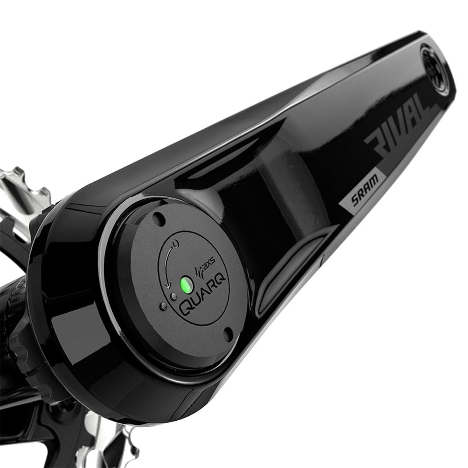 SRAM Rival D1 Quarq Wide 2x Power Meter Crankset - 175mm - Black [MPN: 00.3018.295.003]_1122373
