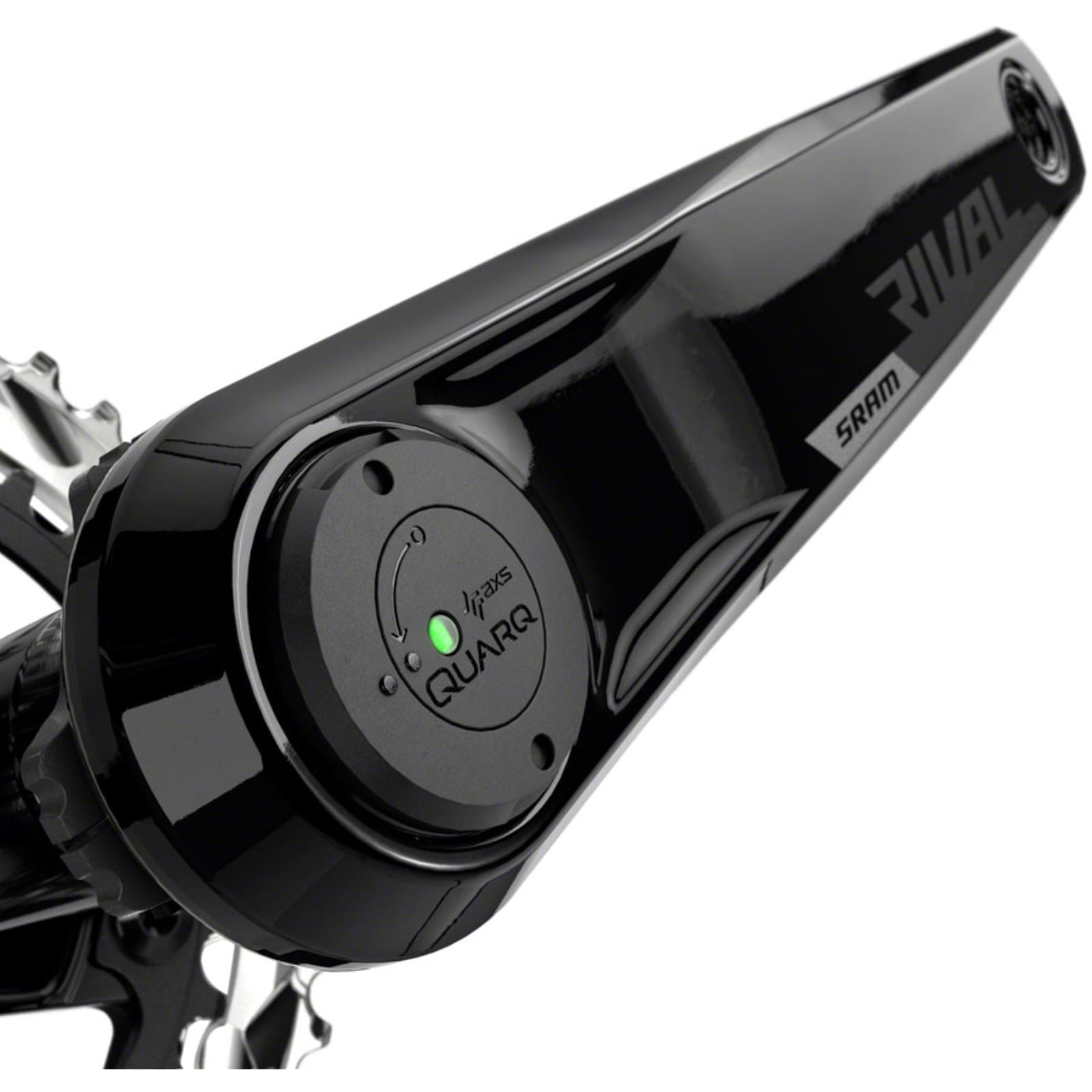 SRAM Rival D1 Quarq Wide 2x Power Meter Crankset - 175mm - Black [MPN: 00.3018.295.003]_1296569