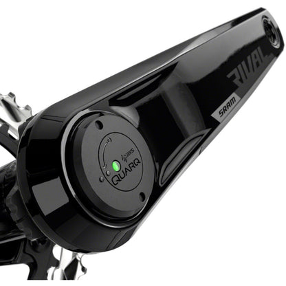 SRAM Rival D1 Quarq Wide 2x Power Meter Crankset - 175mm - Black [MPN: 00.3018.295.003]_1296569