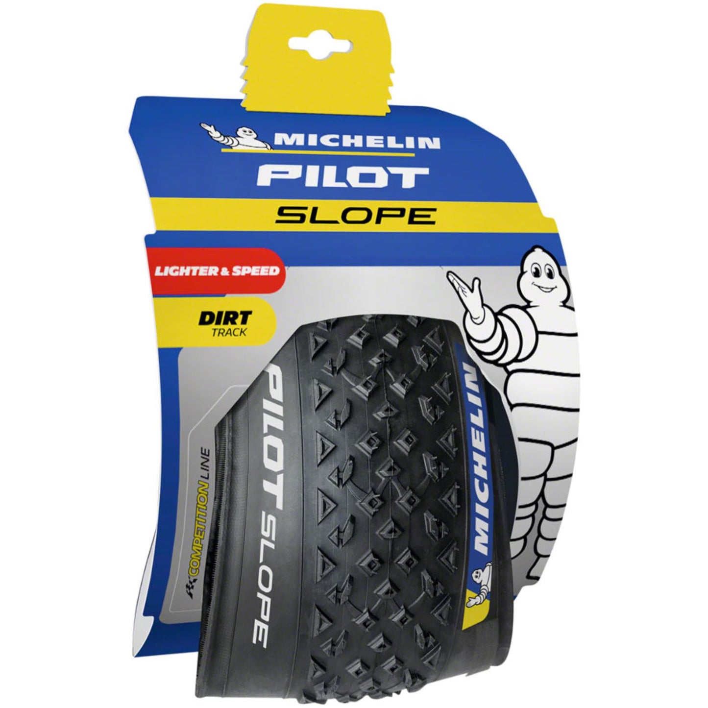 Michelin - Bicycle Pilot Slope Bike Tire 26''x2.25 - Black 13910_1290816