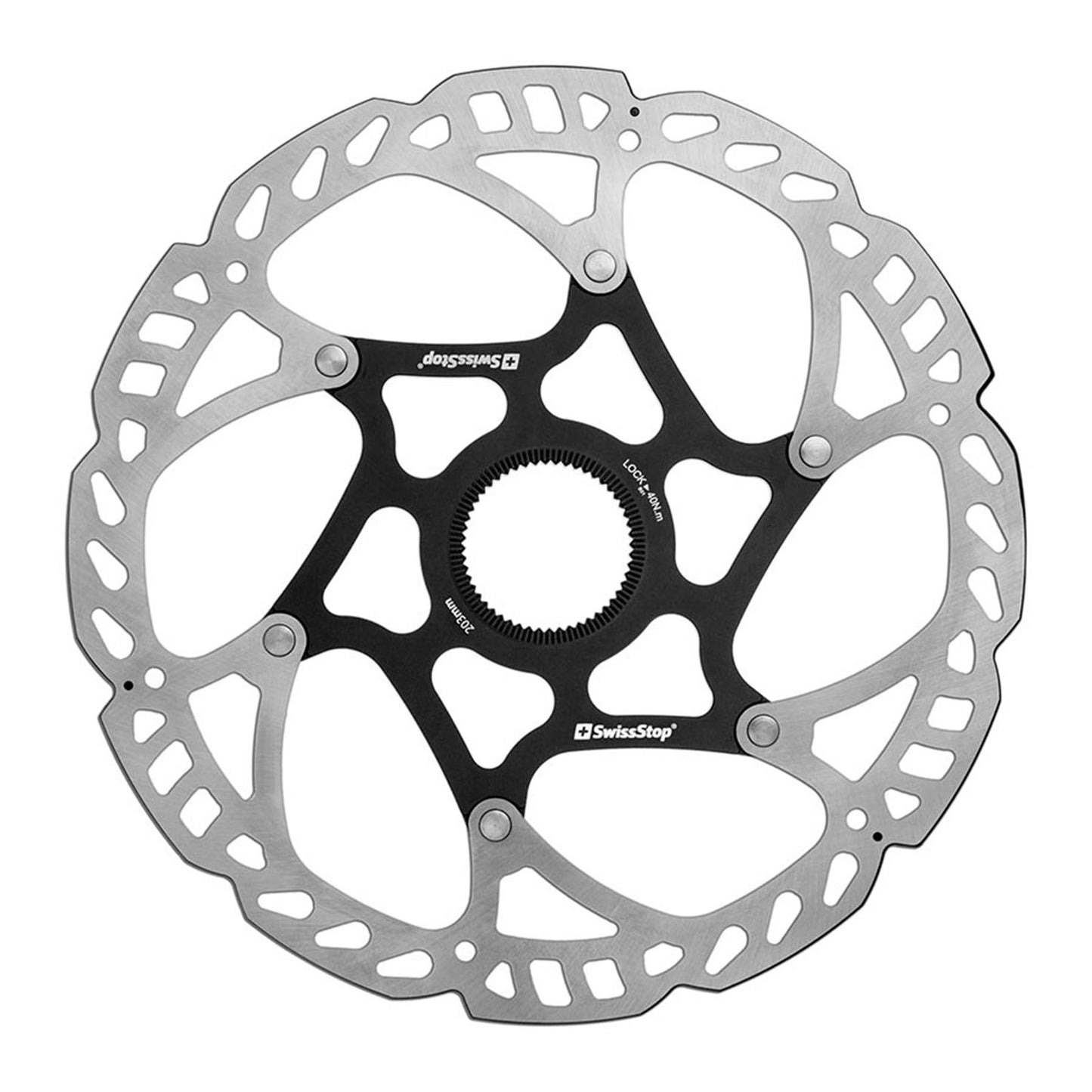 SwissStop Catalyst Pro Rotor - 203mm - Center Lock CLOSEOUT [MPN: P100005708]_1489963
