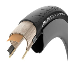 Pirelli - Bicycle P7 Sport Road Bike Tire 700x26C - Black 4021800_1123553