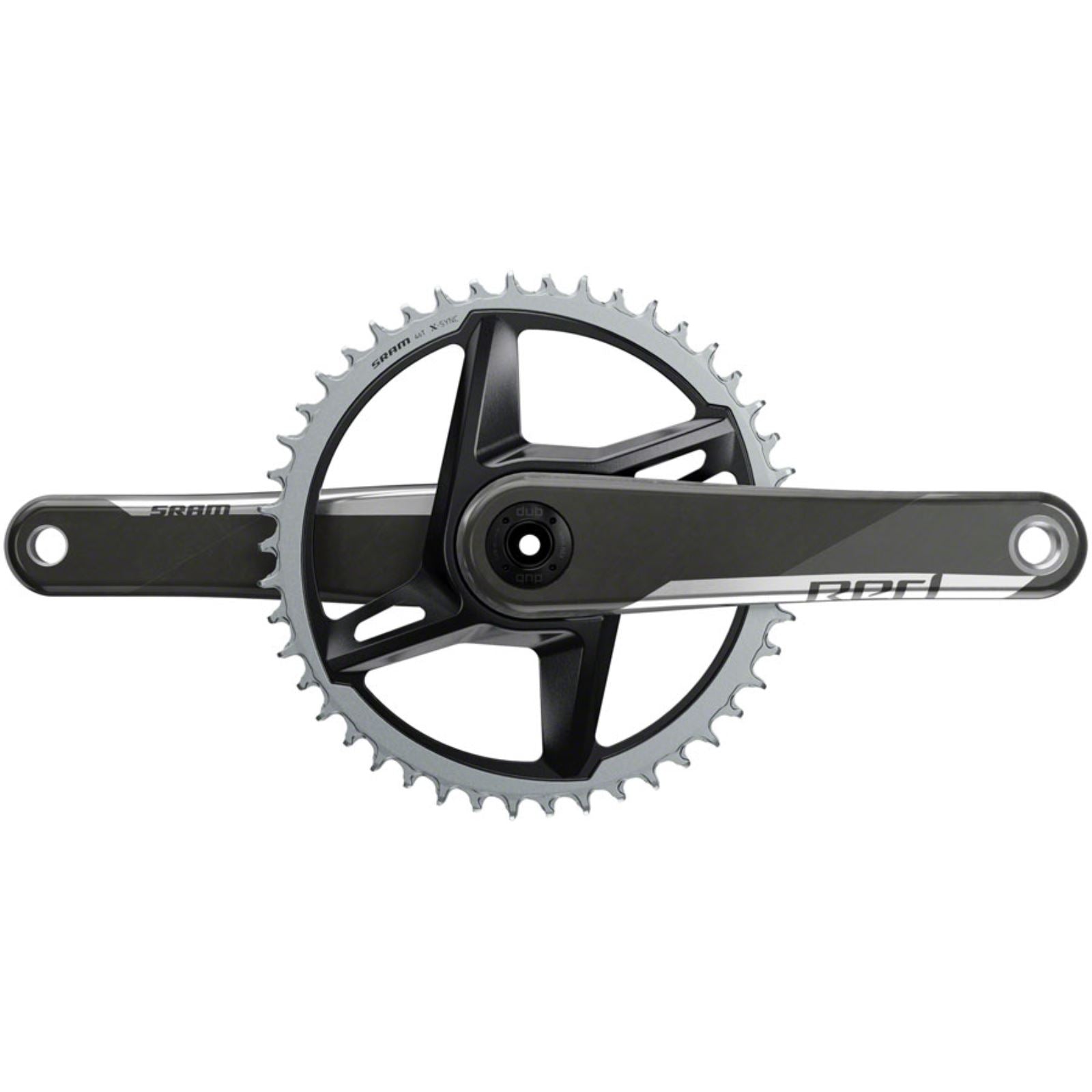 SRAM Red 1 AXS DM Crankset 175mm - Black - Road [MPN: 00.6118.619.004]_1339078
