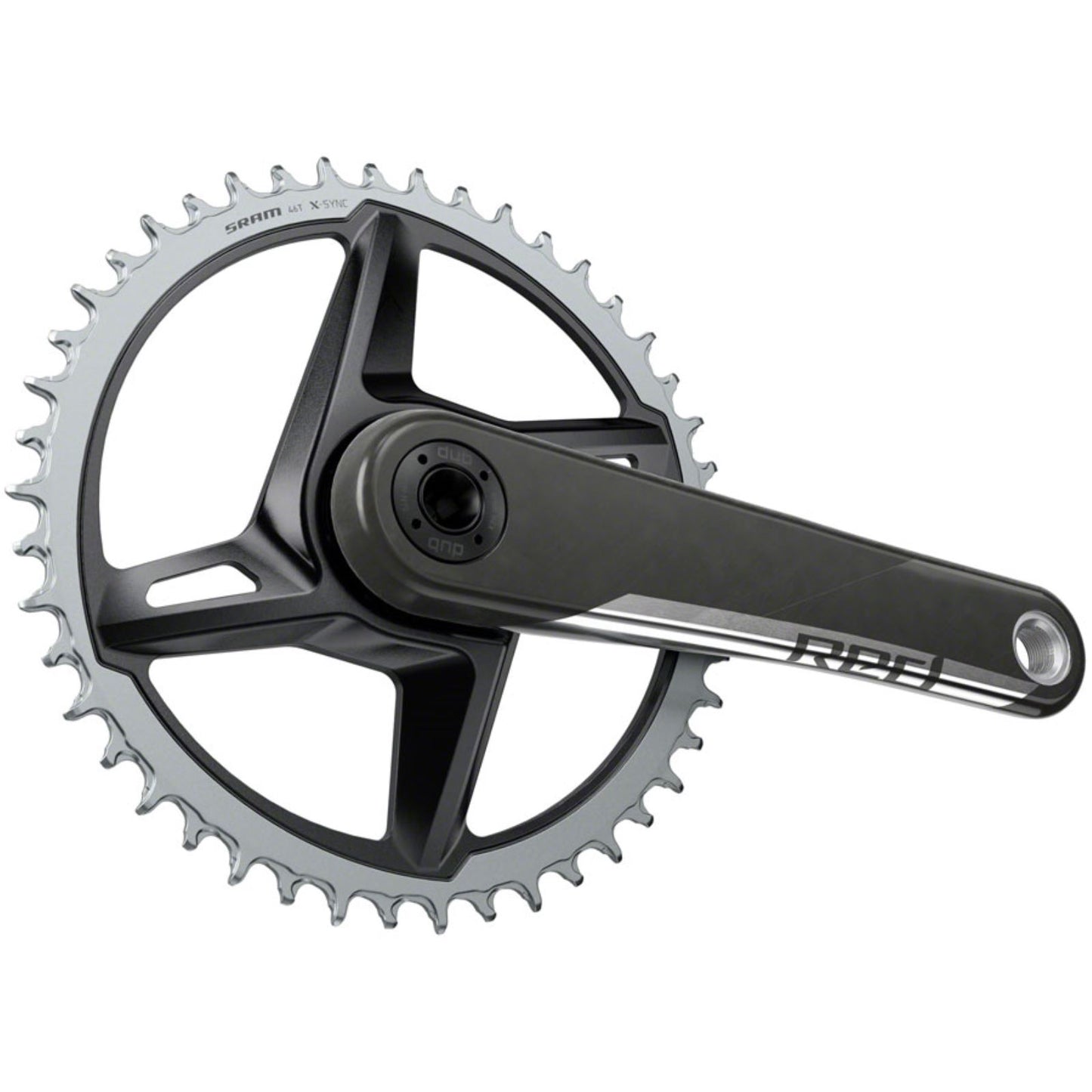 SRAM Red 1 AXS DM Crankset 175mm - Black - Road [MPN: 00.6118.619.004]_1339079