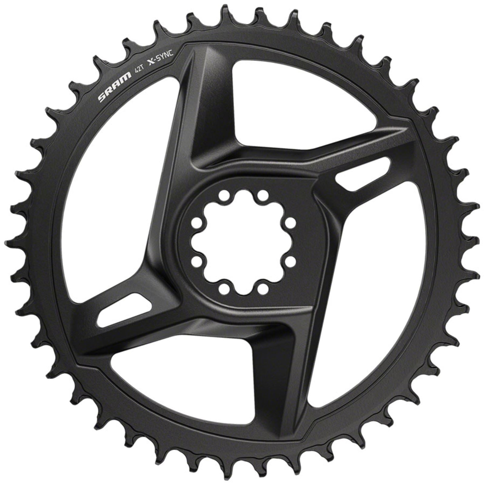 SRAM Rival D1 DM Chainring - Aluminum - Black [MPN: 00.6218.027.000]_1339014