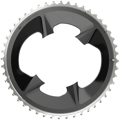 SRAM Rival D1 2x 107mm Chainring - Teeth: 48 - Aluminum - Black [MPN: 00.6218.029.000]_1296413