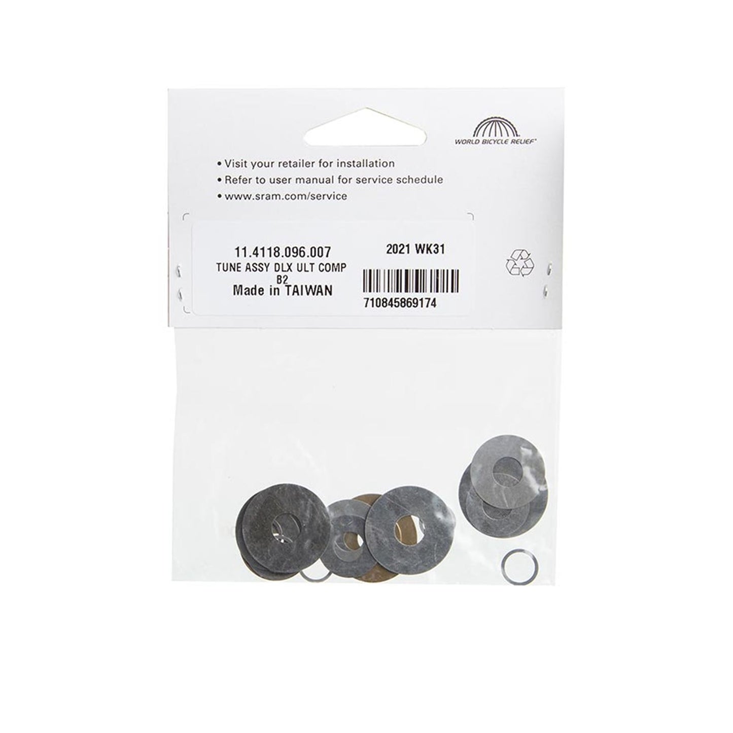 RockShox Rear Shock Tune Assembly Deluxe Ultimate B2 Compression 11.4118.096.007_1124231