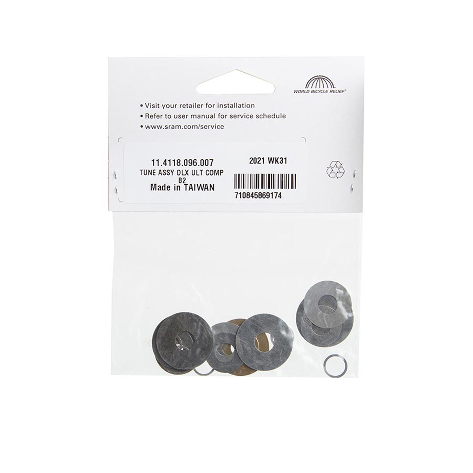 RockShox Rear Shock Tune Assembly Deluxe Ultimate B2 Compression 11.4118.096.007_1124231