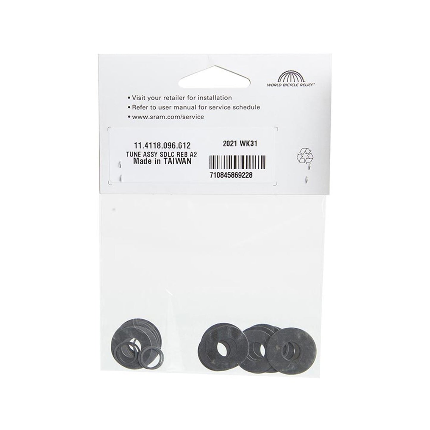 RockShox Rear Shock Tune Assembly Super Deluxe Coil A2 Rebound 11.4118.096.012_1124236