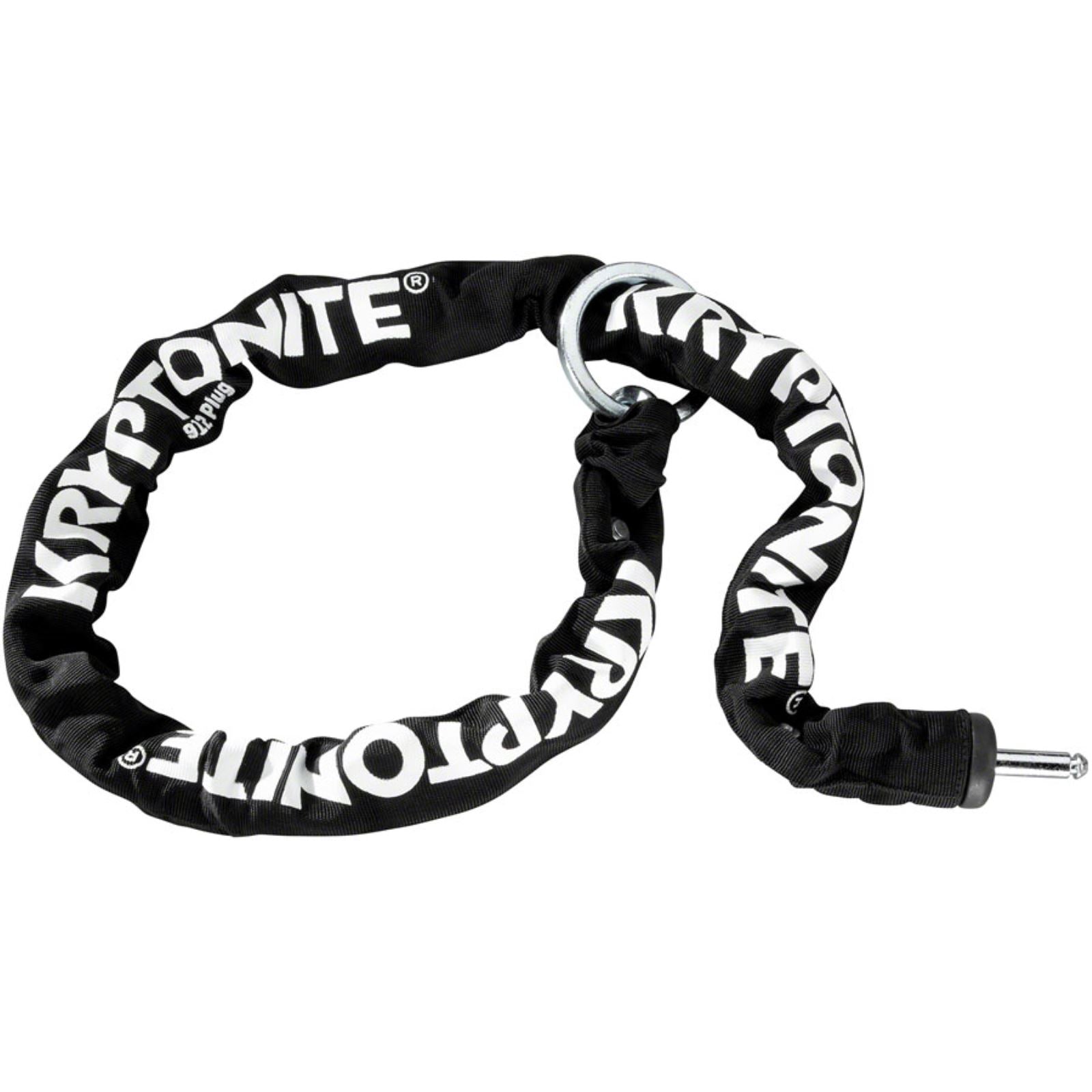 Kryptonite 912 Plug In Chain Frame Bike Lock - Black [MPN: 002277]_1293523