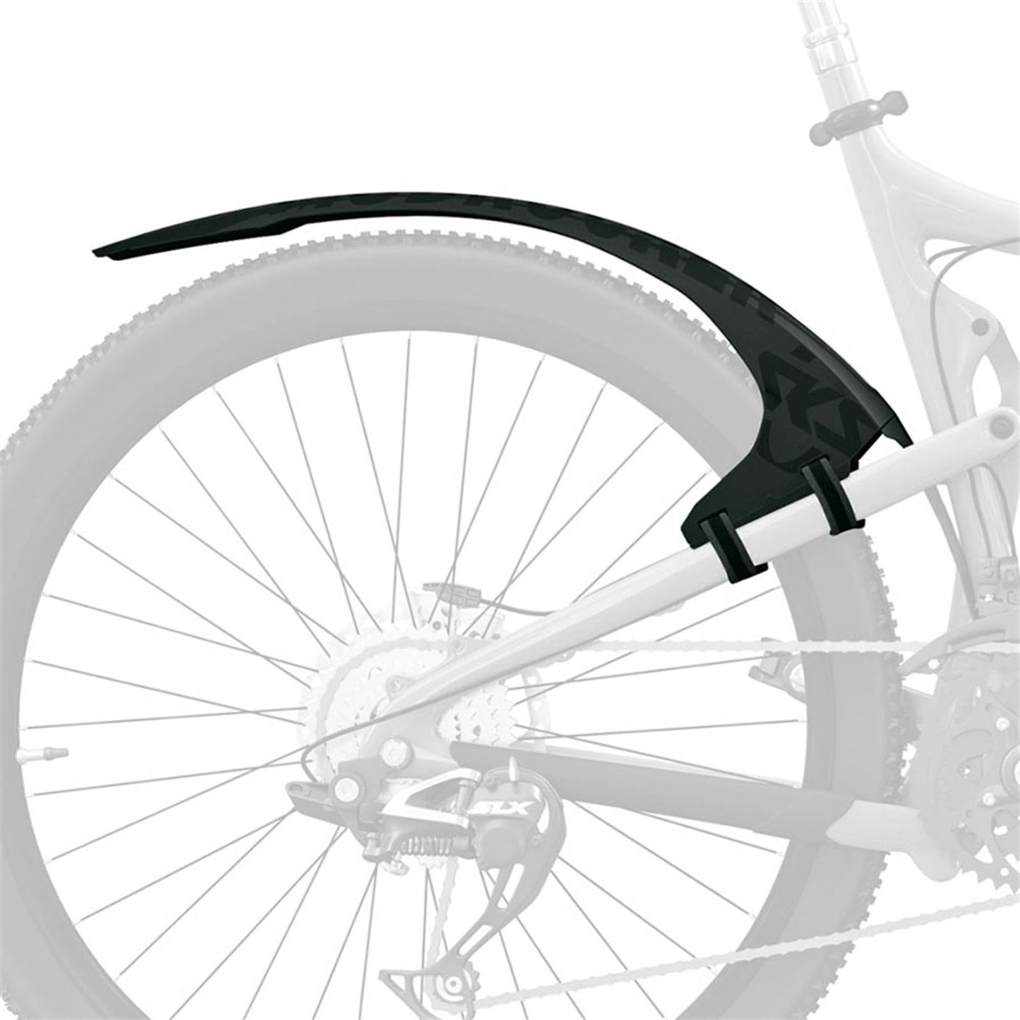 SKS Germany Mudrocker Rear Fender  26''/27.5''/29'' - Black [MPN: 11670]_1124383