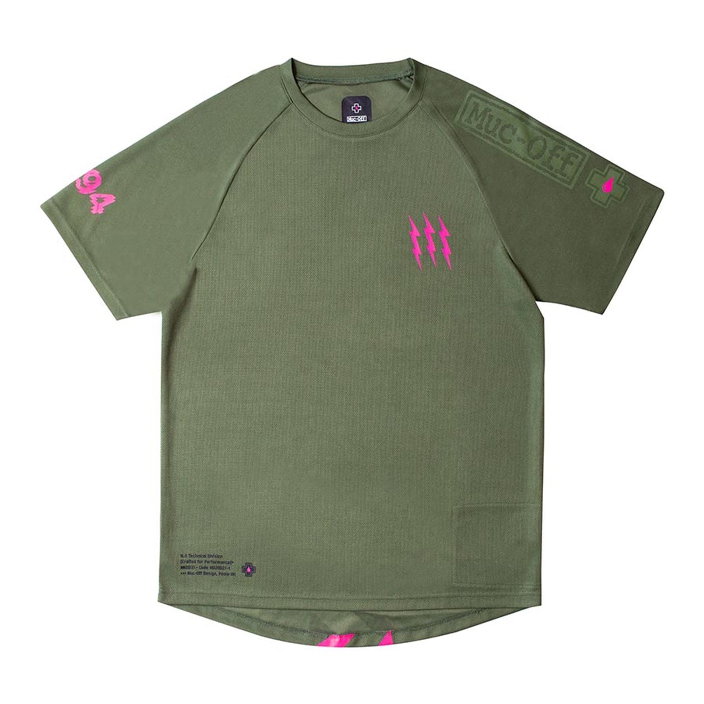 Muc-Off Riders SS Men's Jersey - Short Sleeves - Green - Small [MPN: 20371]_1124506