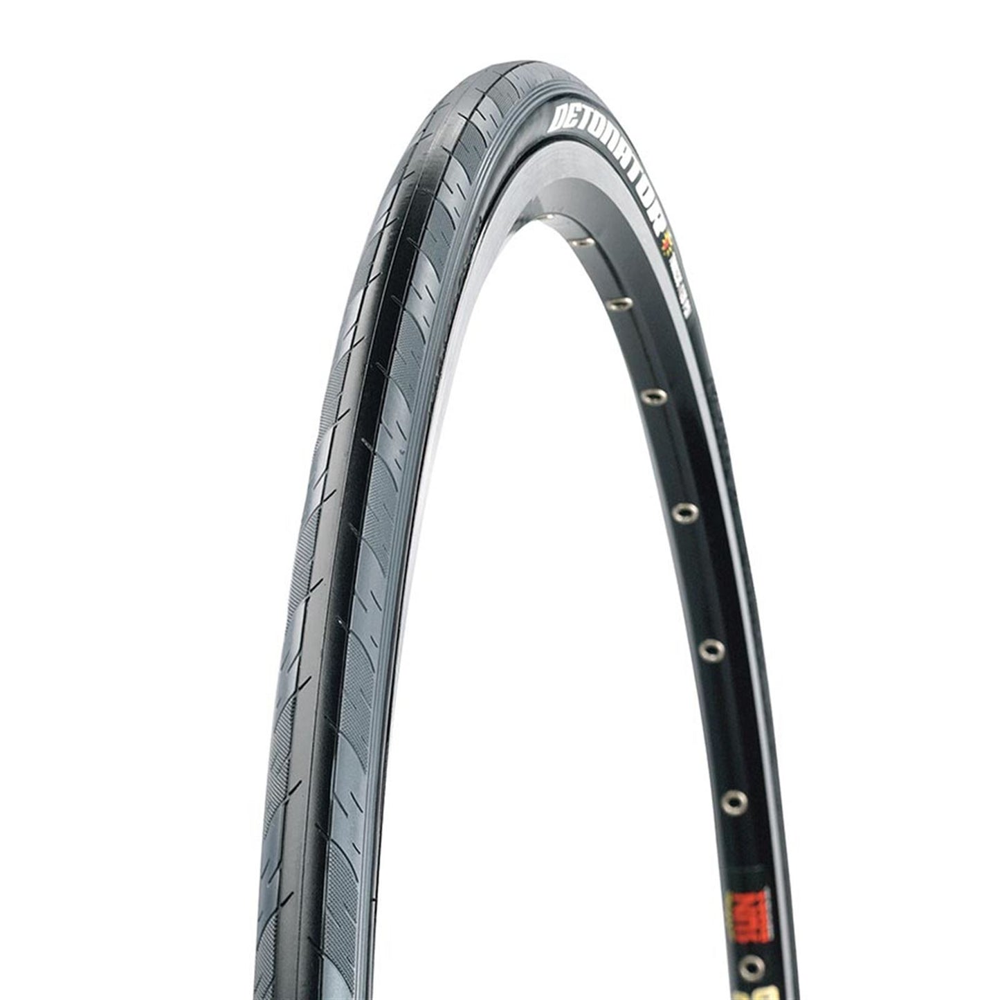 Maxxis - Bicycle Detonator Tire 700x25C Wire Clincher Single 60TPI - Black [MPN: TB00393900]_1124840