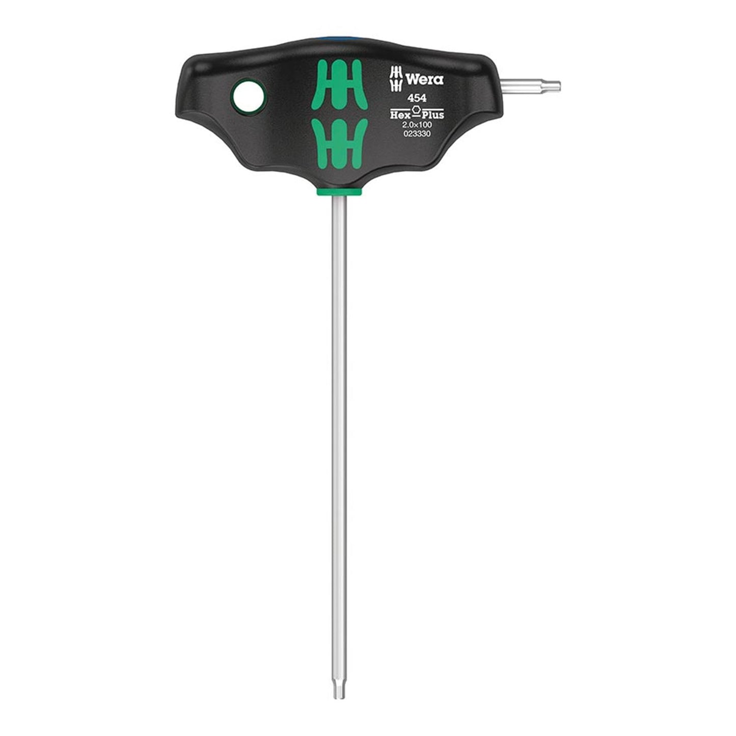 Wera 454 T-Handle Hex-Plus Wrench - 2.0 x100mm Metric [MPN: 05023330001]_1125232