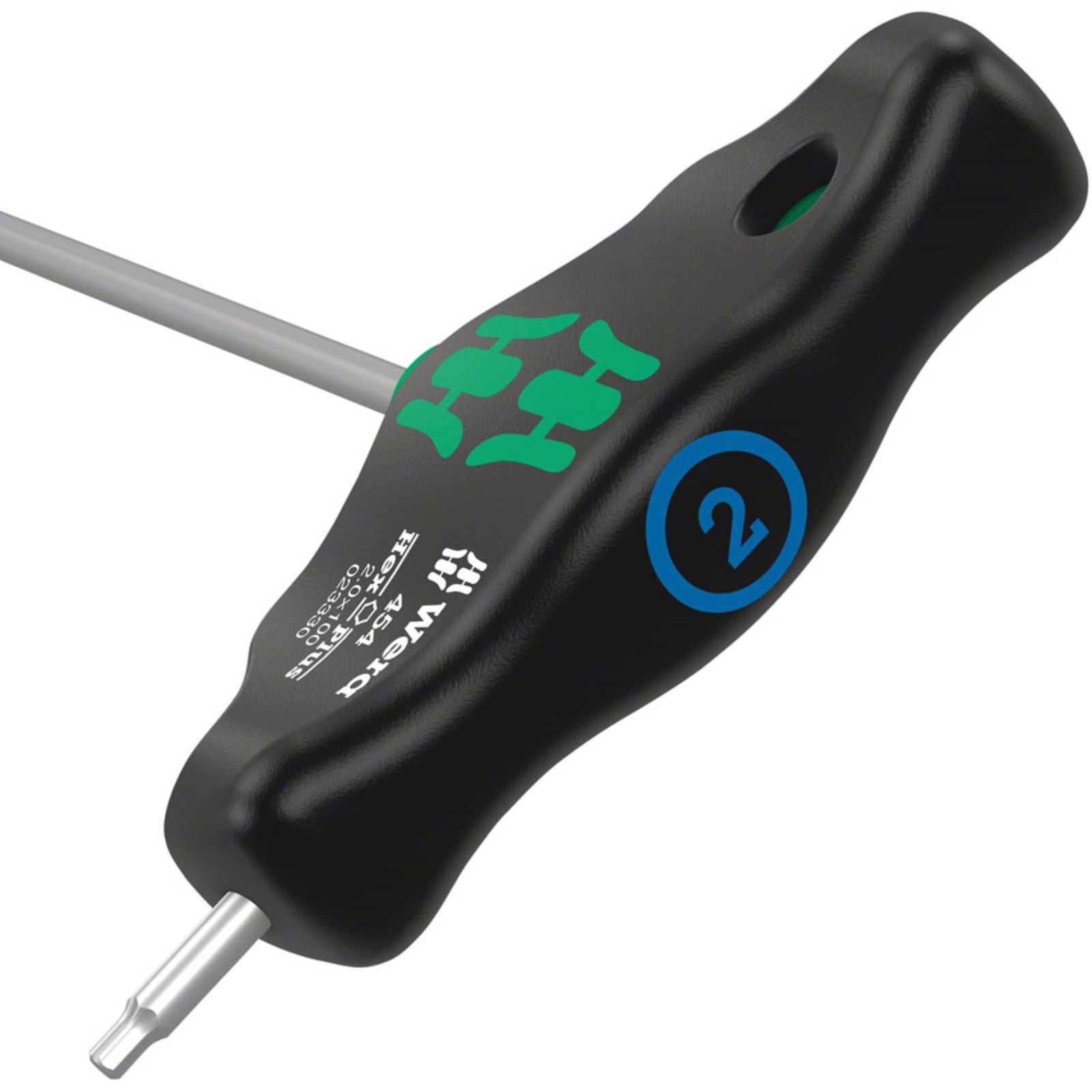 Wera 454 T-Handle Hex-Plus Wrench - 2.5 x100mm Metric [MPN: 05023332001]_1277915