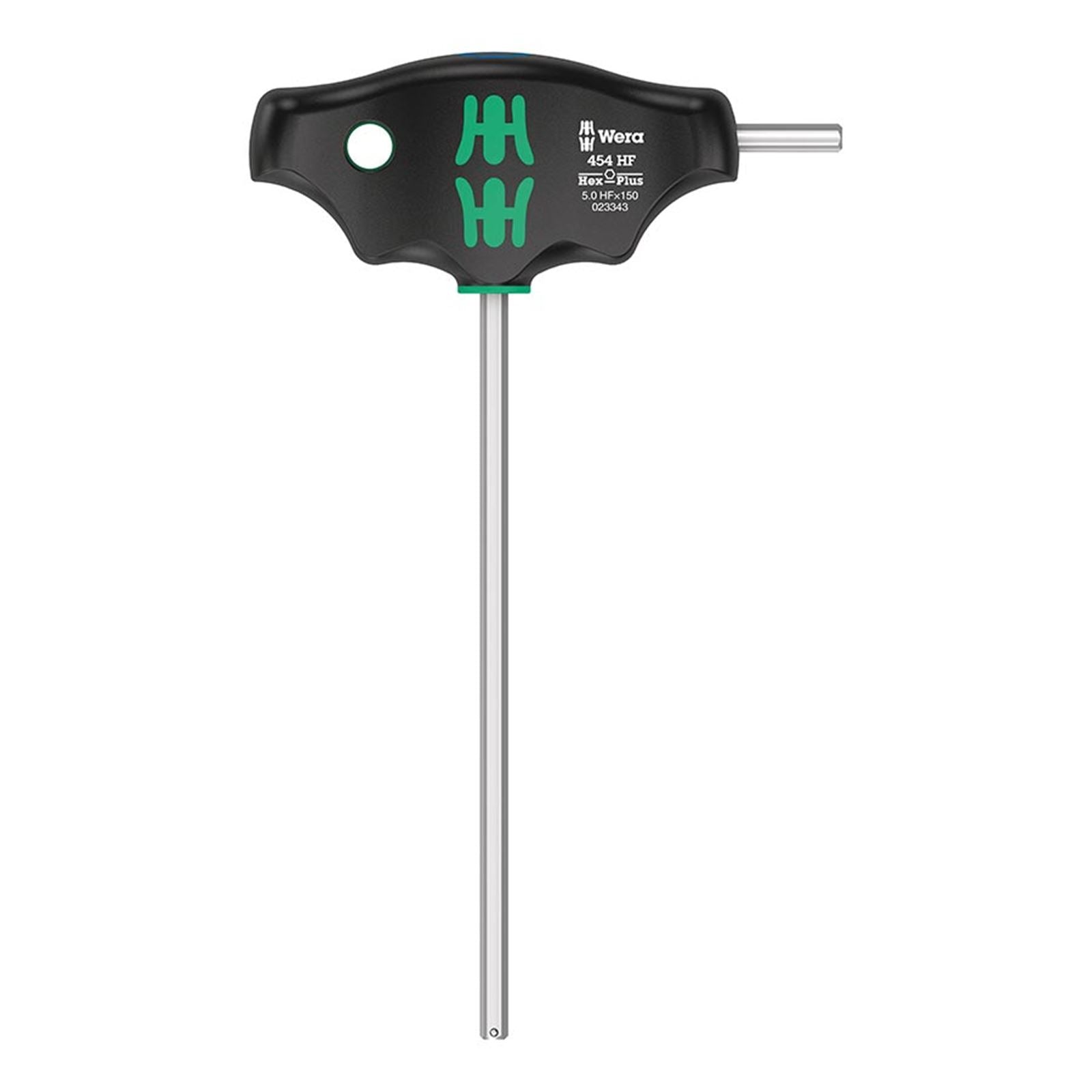 Wera 454 T-Handle Hex-Plus Wrench - 5.0 x150mm HF Metric [MPN: 05023343001]_1125237