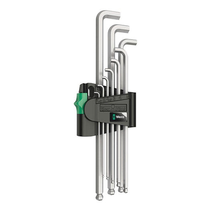 Wera 950 PKLS Stubby Hex Wrench Set Short Reach Metric - 9-Pieces [MPN: 05073594001]_1125303