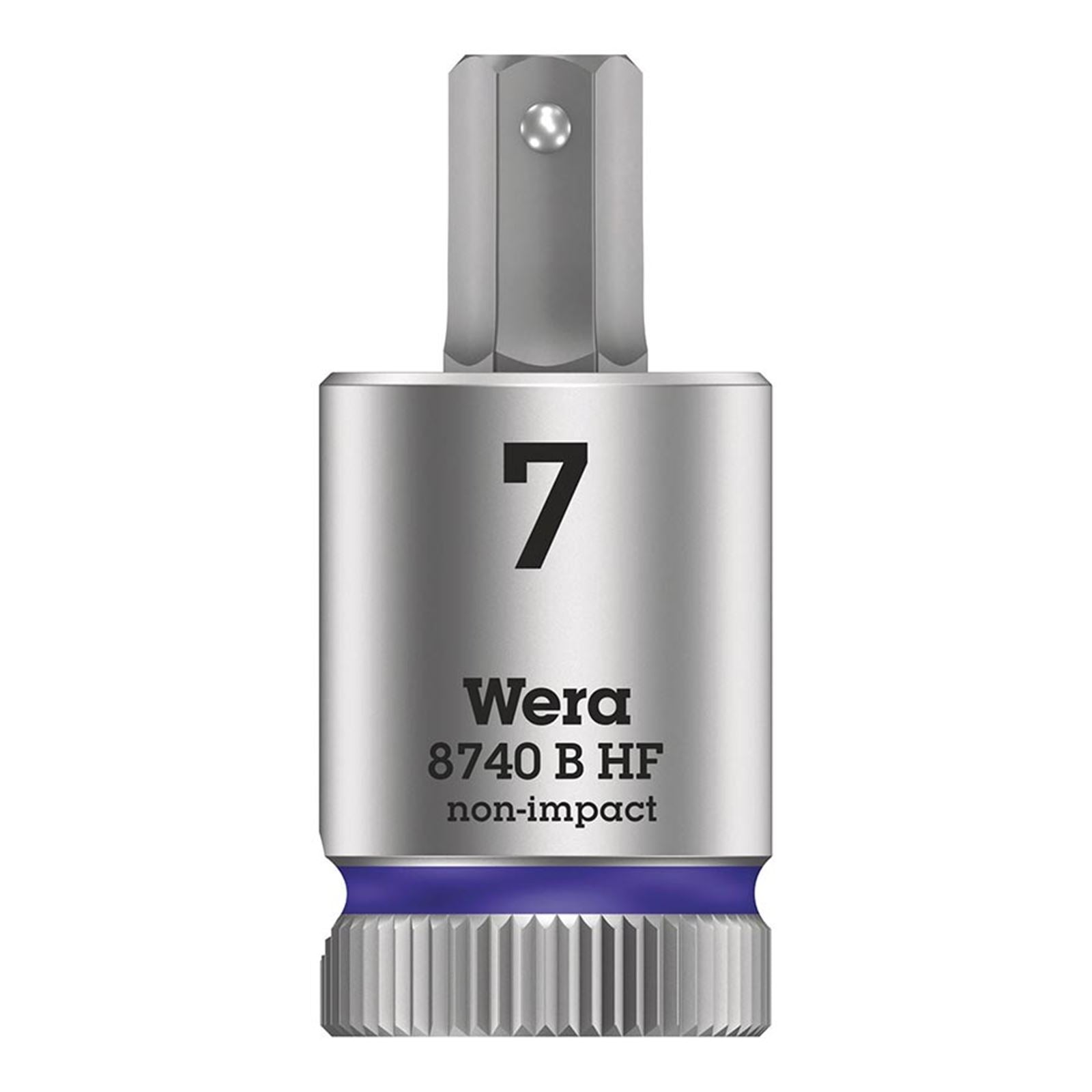 Wera 8740B HF Zyklop 3/8'' Drive Hex 7.0 x 38.5mm with HF [MPN: 05003037001]_1125319