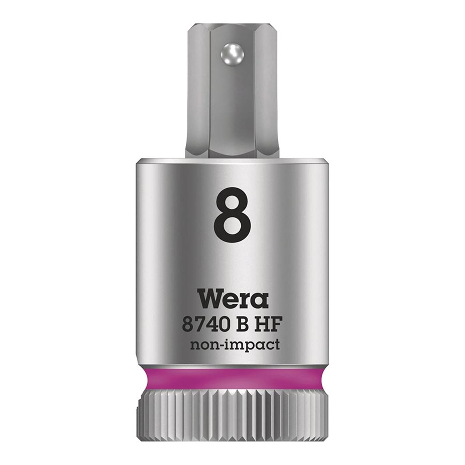 Wera 8740B HF Zyklop 3/8'' Drive Hex 8.0 x 38.5mm with HF [MPN: 05003039001]_1125320