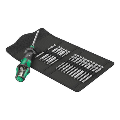 Wera Kraftform Turbo Screwdriver with Bits and Pouch Set [MPN: 05057482001]_1125425