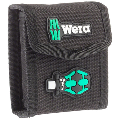 Wera Kraftform Kompakt Stubby 1 Screwdriver 1/4'' Bits and Pouch Included [MPN: 05057471001]_1277097