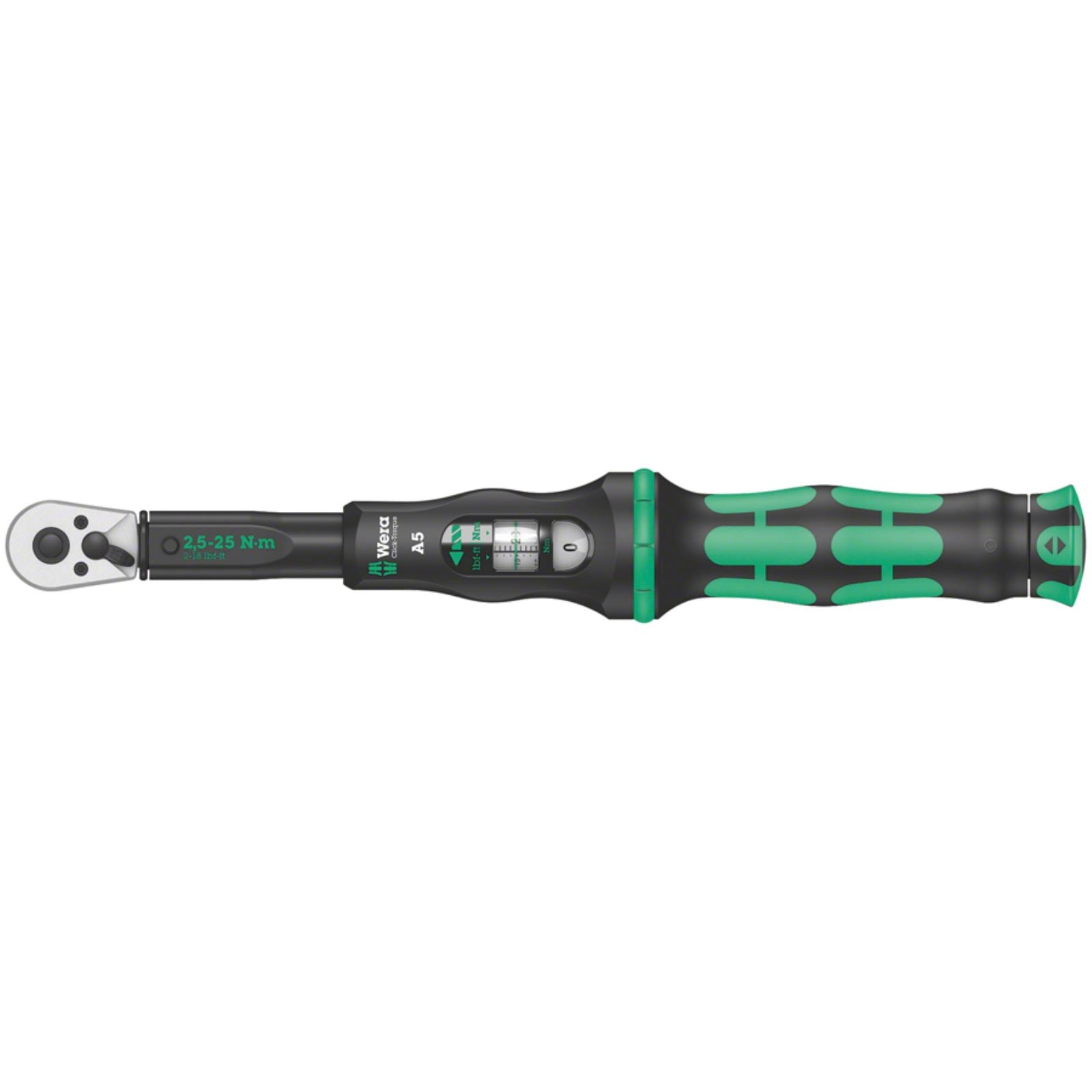 Wera Click-Torque Torque Wrench - 2.5-25Nm - 1/4'' Drive [MPN: 05075604001]_1275004