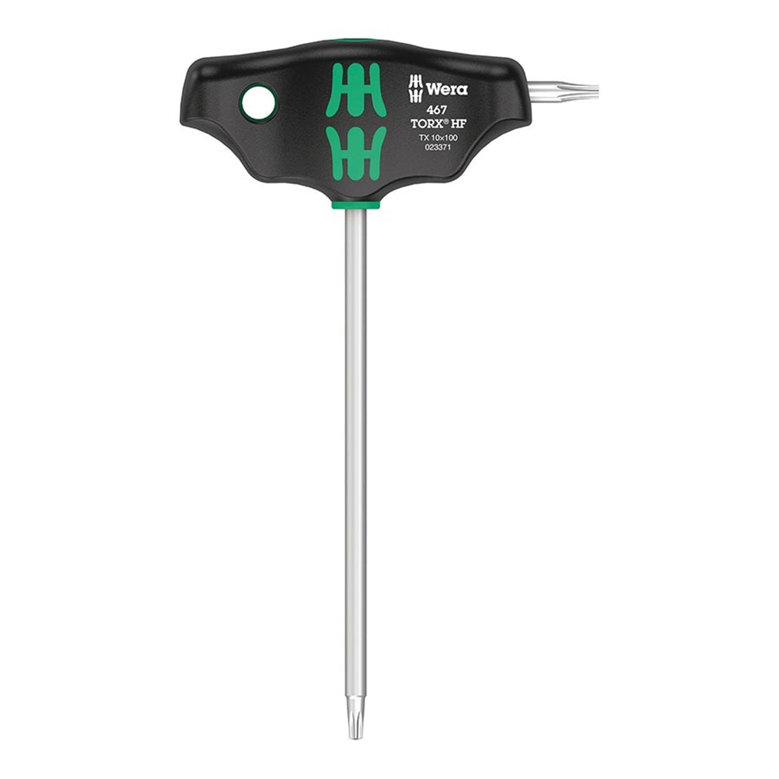 Wera 467 T-Handle Torx Wrench - 10 x100mm with HF [MPN: 05023371001]_1125339
